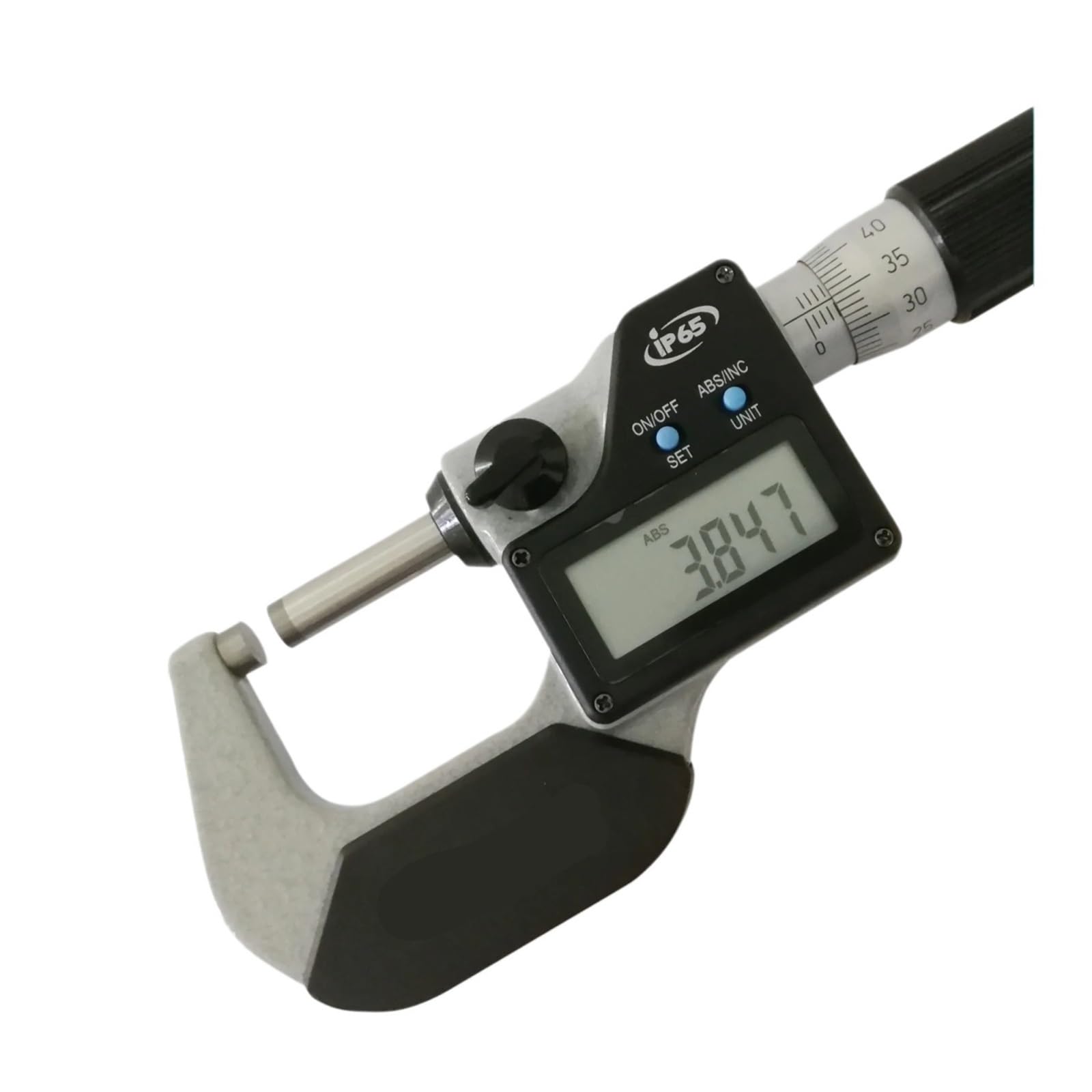 Mikrometr cyfrowy IP65 olejoodporny 0-25mm 0,001mm Norma DIN Jakość przemysłowa 25-50mm 50-75mm 75-100mm(483-103 50-75mm)
