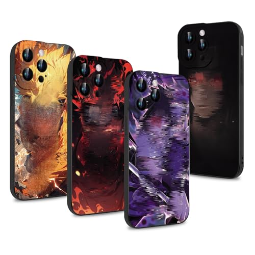 2 Custodie Anime Per IPhone 11 (6.1 Pollice) - Kakashi E Sasuke Naruto - Cover Morbida In TPU Antigraffio