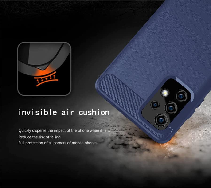 Image of Basic Case for Samsung Galaxy Note 10 Lite (Carbon Fibre Blue)