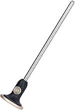 Fafeicy Medidor de marcação de roda, medidor de marcação de madeira de liga metálica, para marcação de arco e linha reta de carpintaria em madeira, faixa de escala de 0~180 mm, medidor de riscos