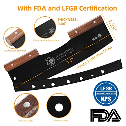 image for AILUROPODA Pizza Cutter 14