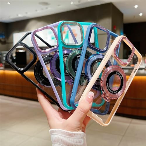 Coque transparente iPhone 14 magnétique évite rayures et chocs