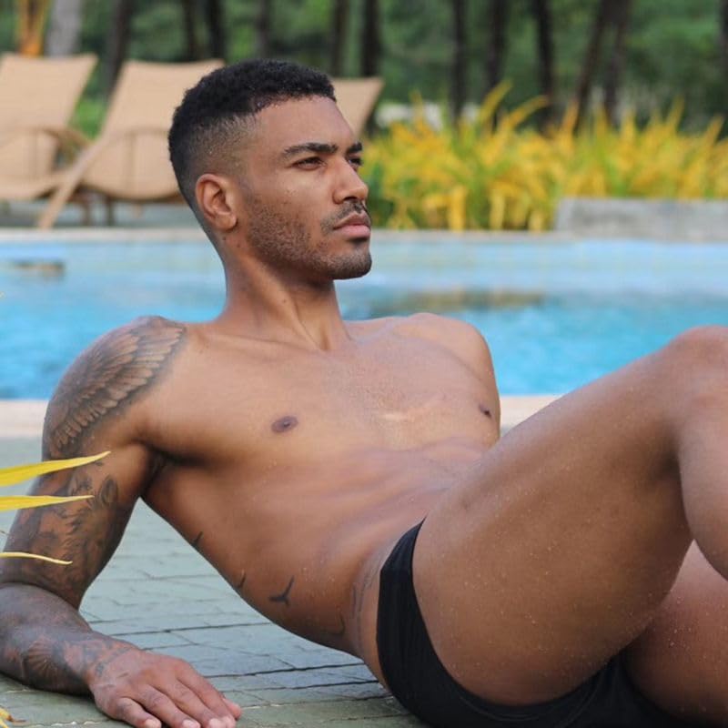 JOCKMAIL 2PACK Men's Swim Briefs Mens Swim Bikini Low-Rise Quick-Dry Swimwear with Removable Pad4