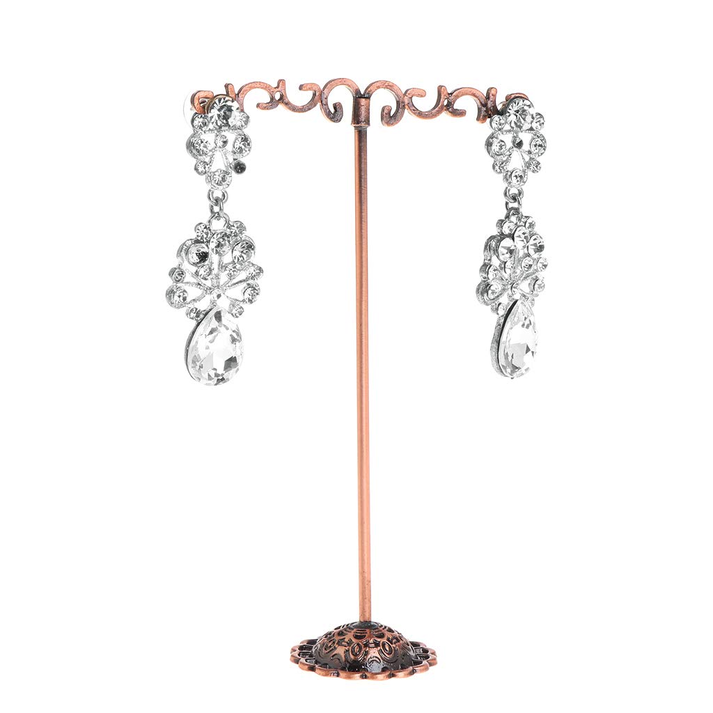 CMBSSTFC 3 Teile/Satz Schmuck Baum Ohrring Hängenden Display änder, Halskette Armband Organizer Rack mit Ringe Dish Tray