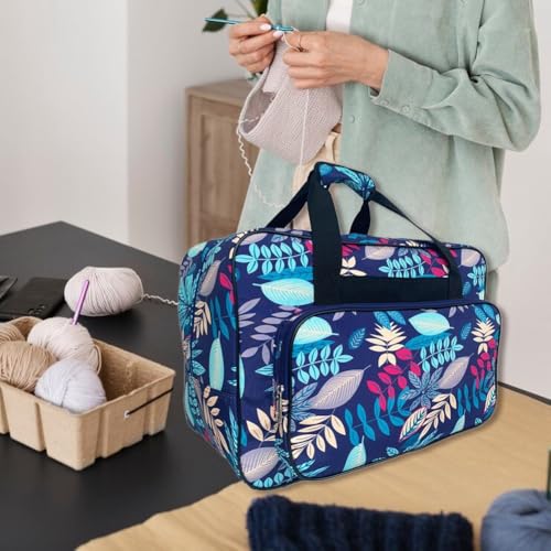 Mallette de transport pour machine à coudre et accessoires de rangement - 7