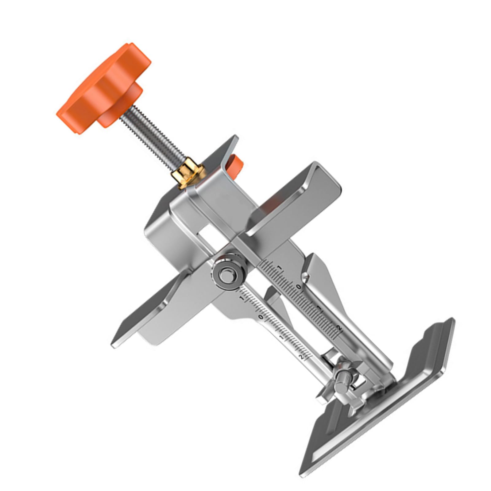 Hsioluted With Base Plate Cabinet Door Mounting Jigs Installation Alignment Tool For Various Cabinet Types 10Mm To 38Mm Thickness Capacity Adjustable Door Positioning Jigs
