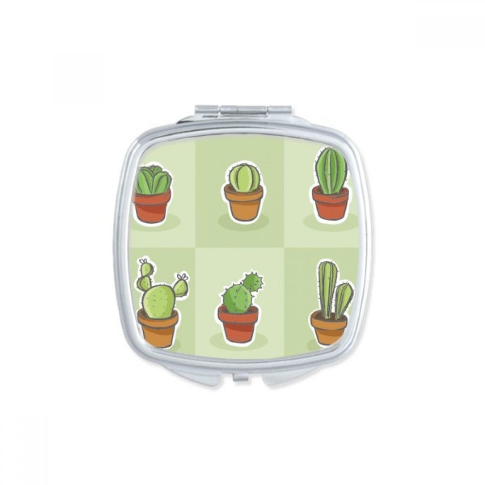 Miroir de maquillage compact portable pour éviter les imperfections de teint pendant la journée