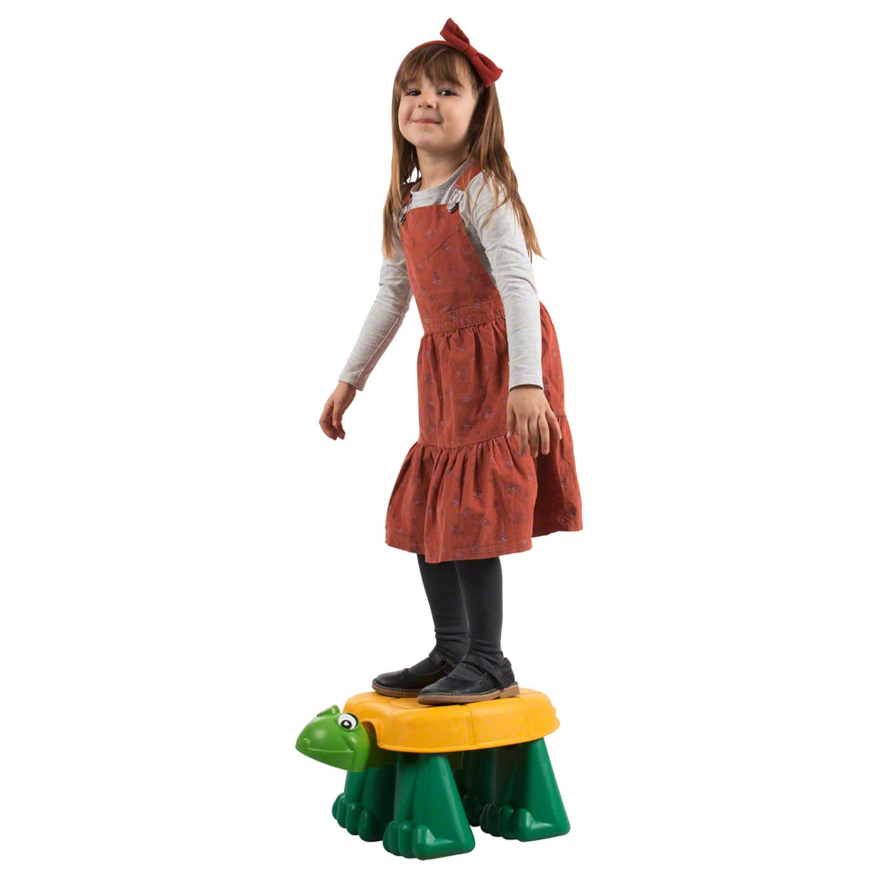 Sport-Tec Turnturtle Laufschildkröte Kindergarten Spiel Therapietraining mit gelbem Panzer