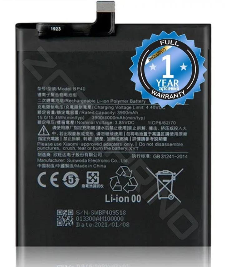 Image of Original BP40 Battery for Redmi K20 Pro, 9T M1903F11G Battery with 1 Year Warranty ****(CC161)