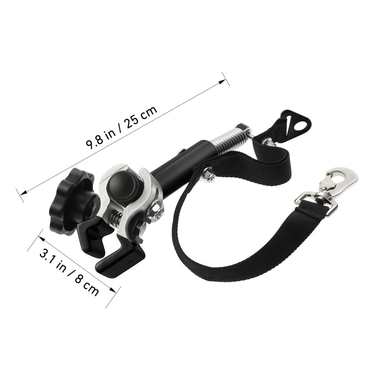 Veemoon - Remolque Universal para Bicicleta de Remolque, Enganche rápido, liberación rápida, Adaptador de fijación de Acero, Conector para niños