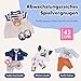 BABY Born Singender Teddy - Plüschbär mit Soundfunktion & weißem Strampler - Bewegliche Arme & Beine - Geeignet für Kinder ab 18 Monaten - singt 5 deutsche Lieder aus der Serie