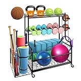 Dumbbell Rack Weight Rack for Dumbbells Home Gym Storage Rack for Dumbbells Kettlebells Yoga Mat and