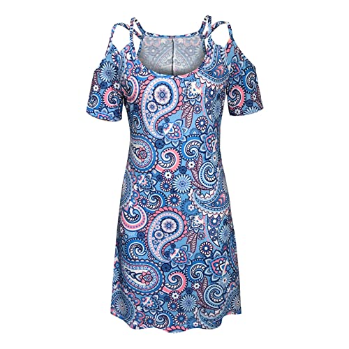 Robe d'été manches cassées et décolleté plongeant style chic - 4