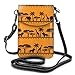 Produktbild Handy Geldbörse Crossbody Afrikanische Tiere Frauen Pu Leder Mode Handtasche Mit Verstellbaren Gurt