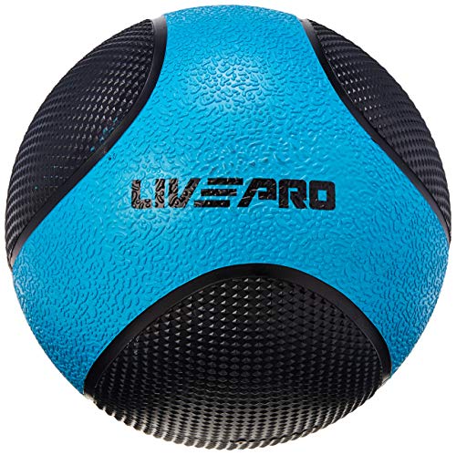 Bola Medicine Pro e , 8Kg, Liveup, Preto