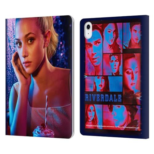 Funda de cuero tipo libro Riverdale Betty Cooper para iPad Air 2020 2022 con soporte multimedia