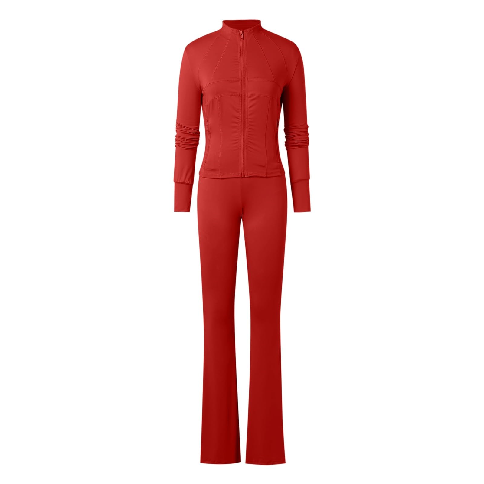Sunnyuk Completo Donna Set Palestra Push Up Confortevole Completi Sportivi Curvy Completa Completo Palestra Fitness Due Pezzi Tute Pilates Elegante Completo Sportivo Tennis