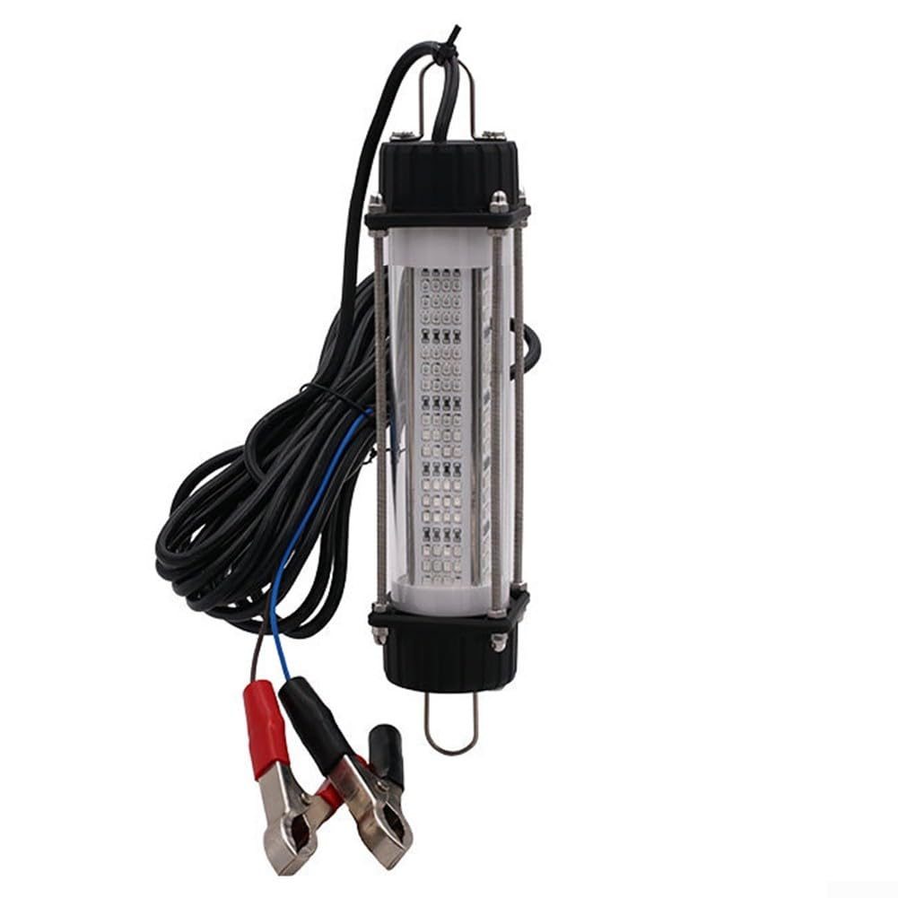 Luce da pesca sommergibile, design LED ad alta potenza, perfetta per l'uso notturno a una tensione di 12 V (120 W verde)