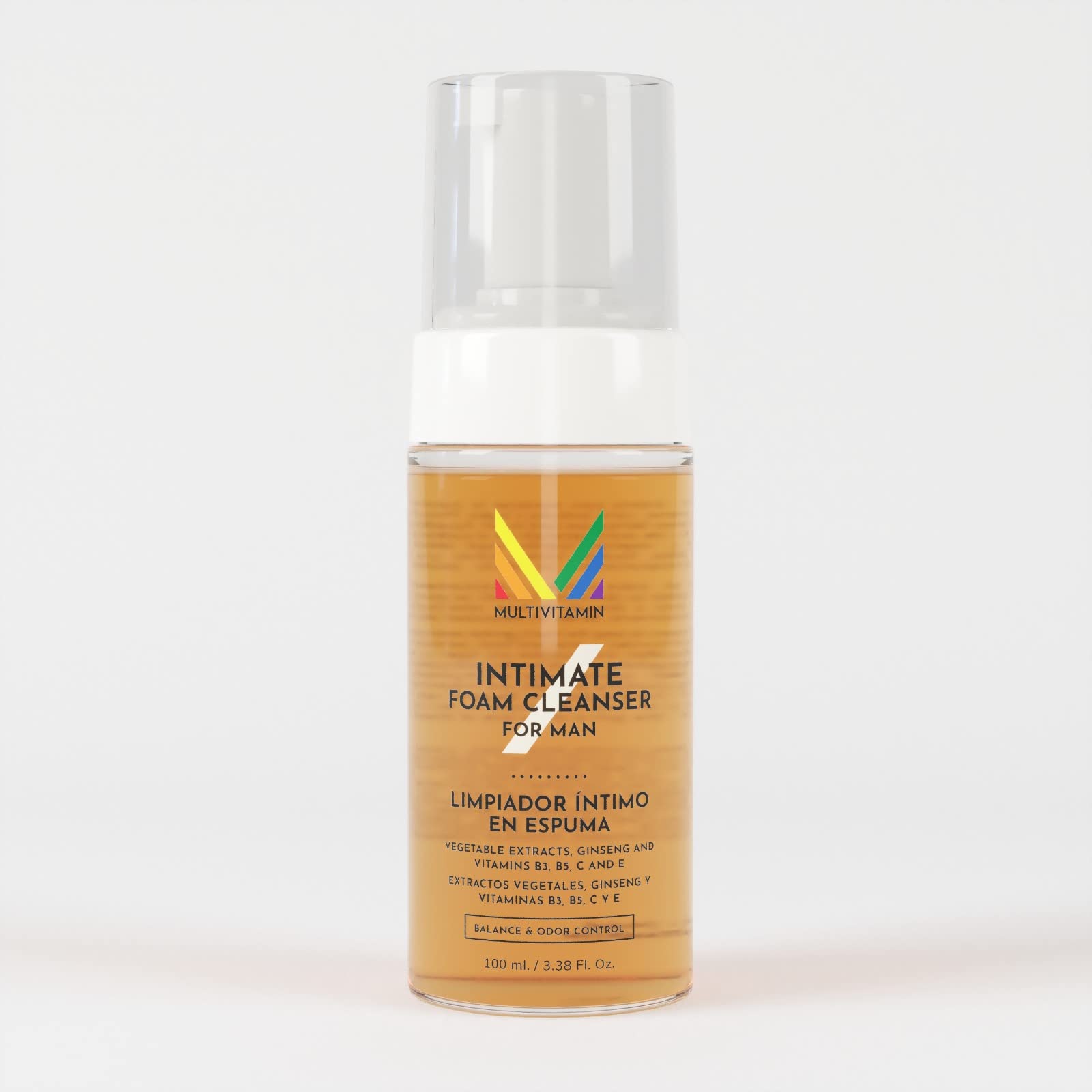 Pack de Crema íntima hombre para reafirmar, nutrir, rejuvenecer, suavizar e hidratar la piel del pene y Limpia genitales masculinos en seco. Formato espuma de 100 ml.