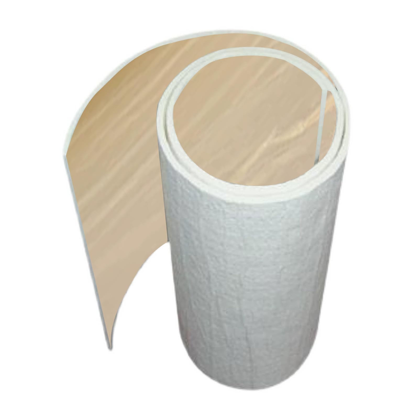 Aerogel-Isolierung Piecel, 1200F feuerfeste Isolierdecke, selbstklebend Baumwolldecke, feuchtigkeits- und geräuschbeständig(1.5x5m(59x196.4in),Thickness: 10mm)