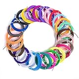 Filteilect PLA-3D-Filament, 1,75 mm Nachfüllpackung, rauchfreier, geruchloser Druckdraht für PLA-kompatible Stifte, 300 cm Länge, 10/12/20/30 Farben erhältlich (-12)