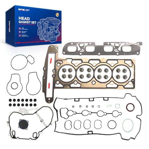 Image of KAX Head Gasket Set Compatible with Chevy Equinox GMC Terrain 2010-2017, Buick Verano 2012-2017, Captiva Sport 2012-2015, Regal Malibu Lacrosse Impala 2.4L, Head Gasket Kit, HS26517PT