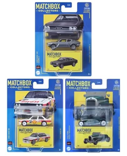 Matchbox Collectors Set 3 coches a escala 1:64 miniatura 2