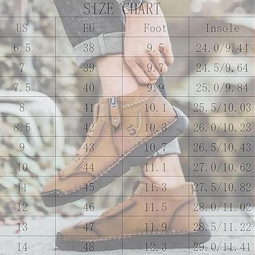 Matufit Shoes for Men, Handcrafted Cowhide Orthopedic Loafers - Wide Toe Box, Slip On Lightweight Shoes3