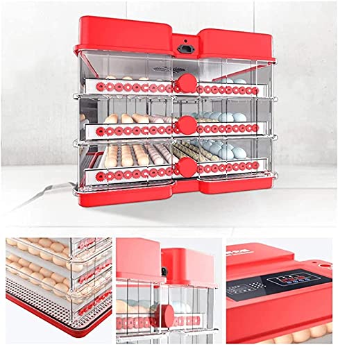 Broedeieren incubator 128 eieren Digitale Mini Automatische Incubator met Turner voor het uitkomen van Turkije Goose… - Afbeelding 5