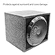 RECOIL 8-Zoll（20 cm ） Subwoofer-Gitter aus schwarzem Stahlgeflecht mit hohem Hub (SG-8)
