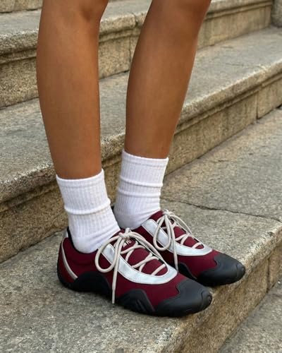 Image of JW PEI Women's Caitlin Lace-up Ballerina Sneakers