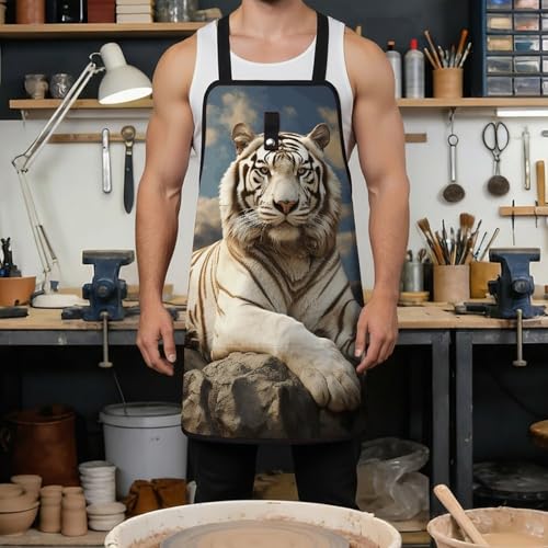 Delantal de herramientas Majestic Tiger con 8 bolsillos miniatura 4