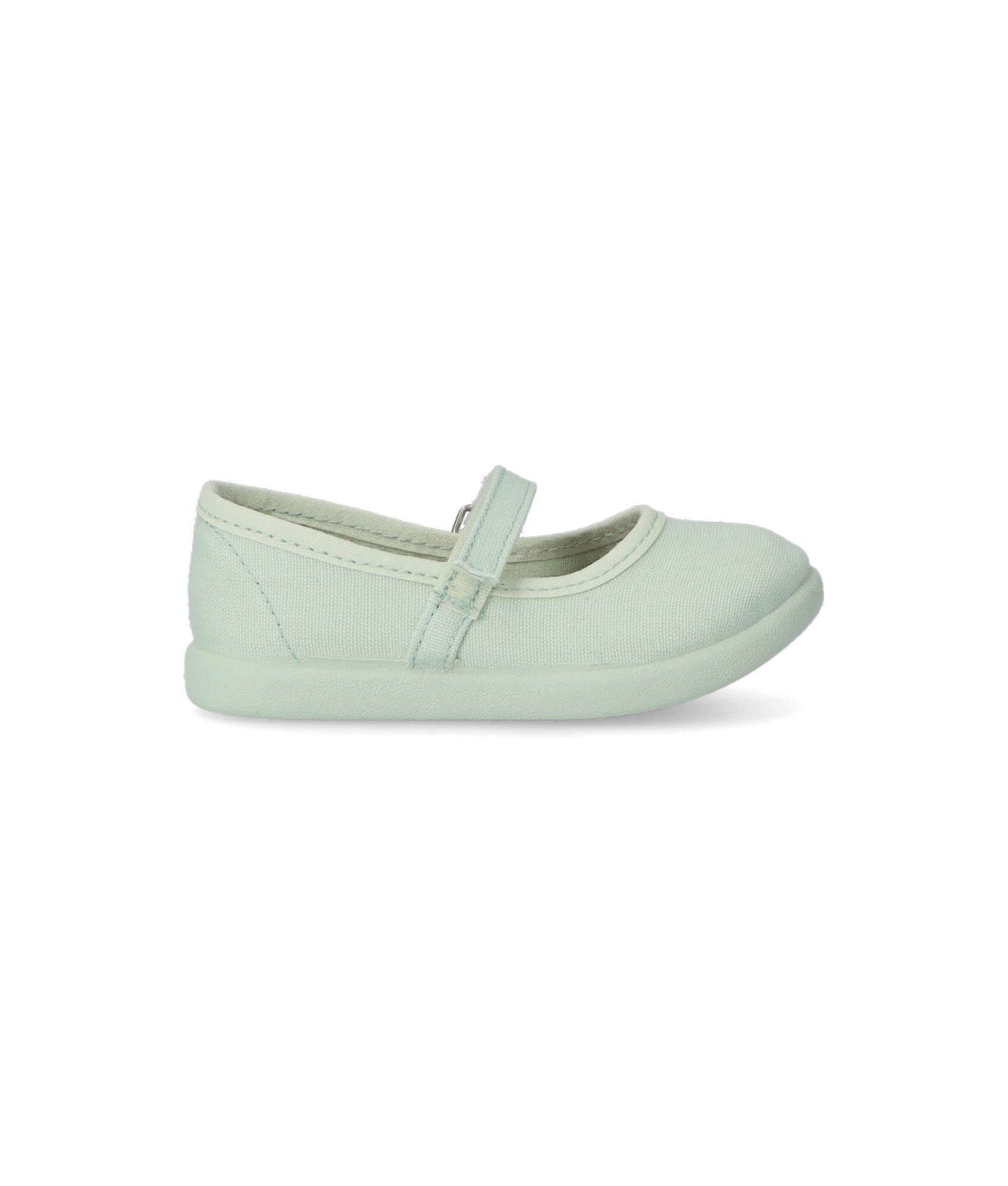 PEKE'S by Vanessa PEKES Zapato Mercedita Velcro niña Bat 913/001 AGUAMAR