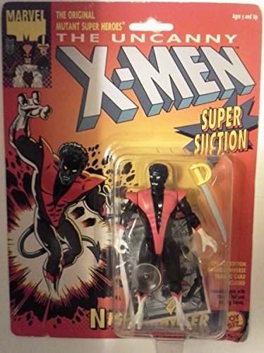 Toy Biz Marvel The Uncanny X-Men Nightcrawler (with Super Suction) Action Figure 4.5 Inches