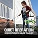 Greenworks 2000 PSI 1.2 GPM Pressure Washer (Open Frame GPW2003) GPW2003