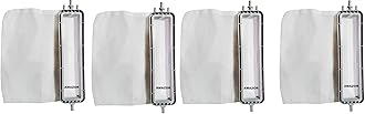 Pack of 4 Washer Lint Filter Washing Machine LG Semi Automatic Waste Collector Dust, Net Jali Bag Parts for LG Semi Automatic Washing Machine (lg 14.7 cm Semi Filter Pack of 4)