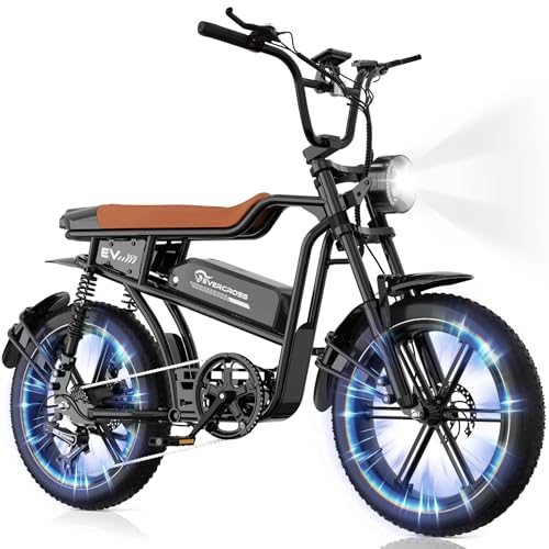 EVERCROSS EK30 Bicicletta Elettrica per Adulti, 20' x 4.0...