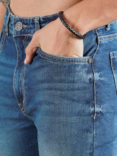 Image of HIGH STAR Men's Mid Rise Regular Jeans