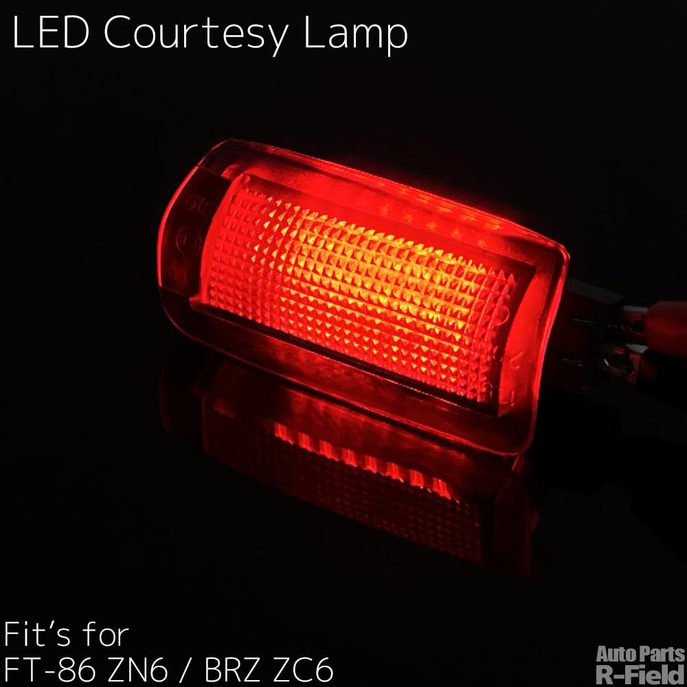 Amazon | 86 ハチロク ZN6 / BRZ ZC6 カーテシランプ レッド レッド