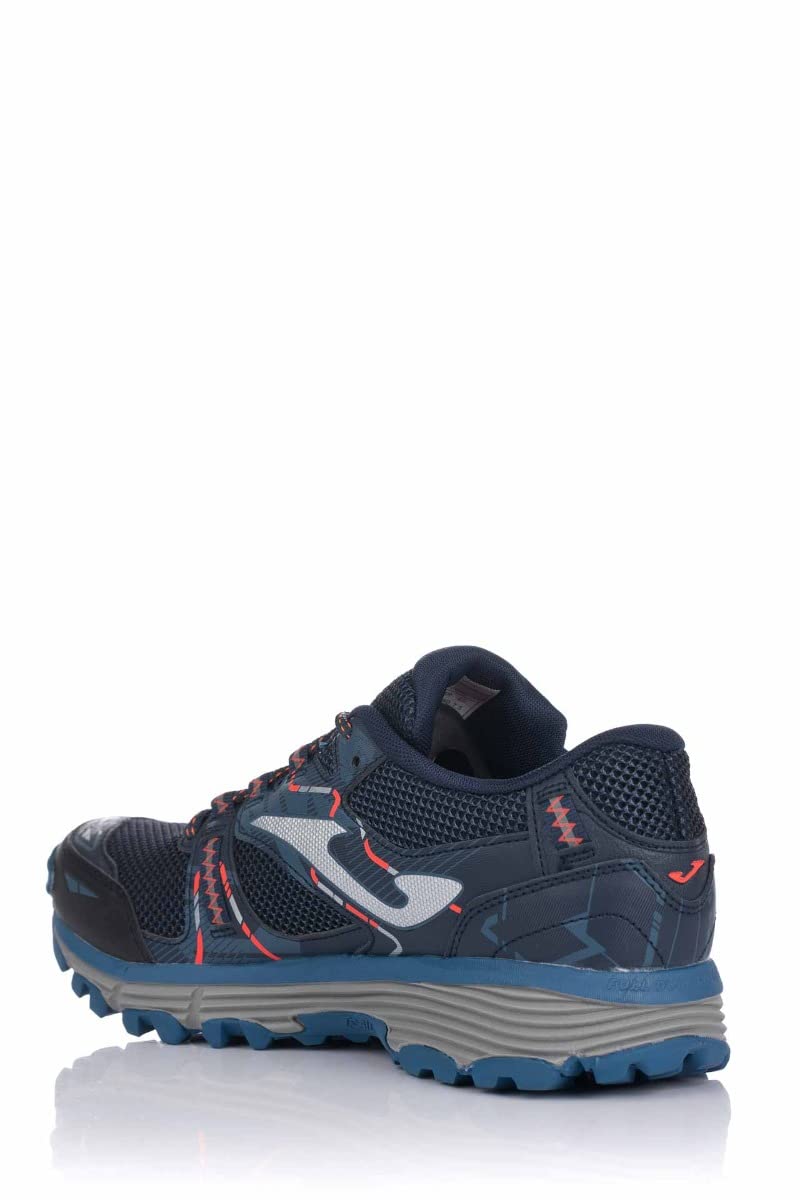 Joma SCHOCK Men 2103. Zapatillas Trail Running Hombre. Navy Coral. Talla