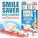 SMILE SAVER 360° Deep Clean 3-Sided Toothbrush | 3PK | Deep Cleaning + Gentle Gum Massage + Tongue Cleaner | Everyone can Easily Brush Better Adults Children Braces Travel | Gift of Healthy Smiles USA