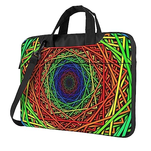 Sacoche pour ordinateur portable colorée pour trajets et déplacements