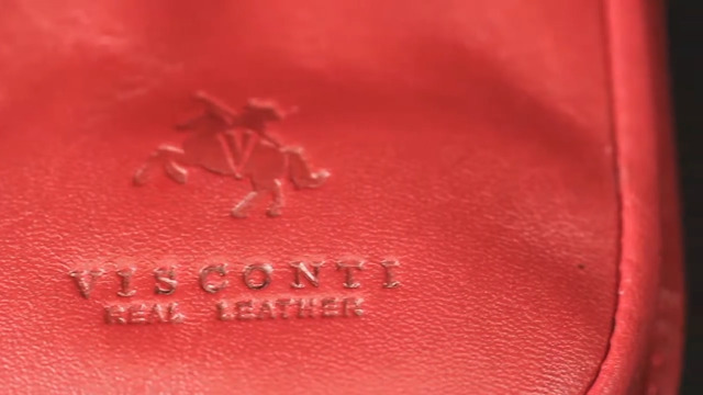 Portamonete In Pelle Visconti Monza Try5 - Nero Con Tasca Monete E Documenti - Foto 2