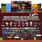 2025 Upgrade Retro Game Console Stick Pro, Classic Video Games with 4K HDMI, Built-in 23 Emulators, 20000+ Games - Plug & Play TV Video Gaming Stick with Upgrade Dual 2.4G Wireless Controllers(64GB) - Image 5