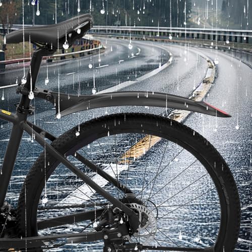 Guardabarros para bicicleta ajustable que evita salpicaduras de lodo 5
