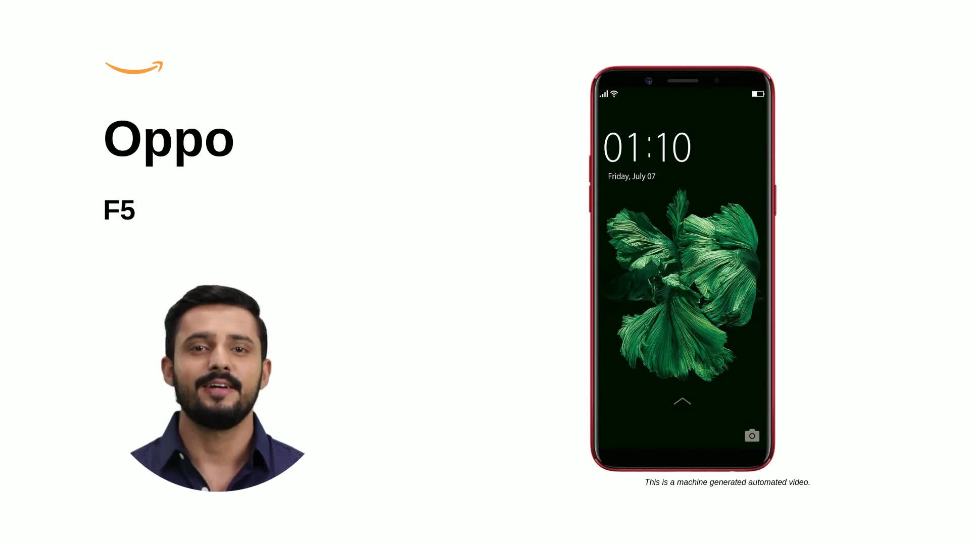 Oppo F5 (Red, 6GB RAM, 64GB Storage) : Amazon.in