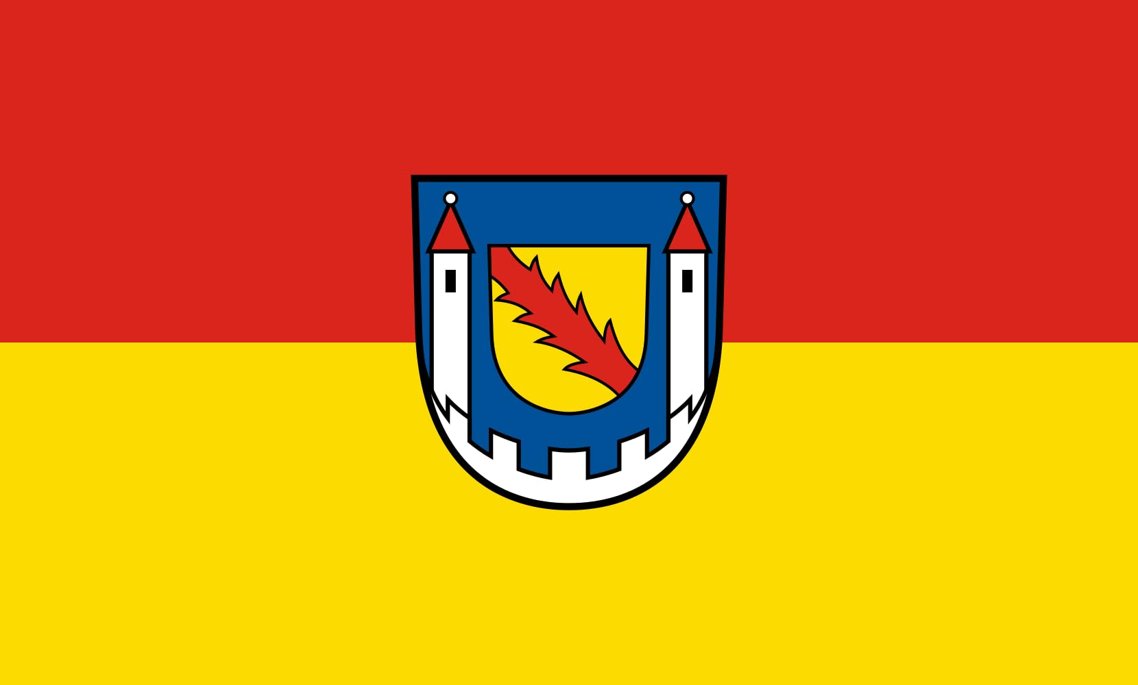 Drapeau Large Hayingen de 1.35m² pour remplacer vos pavillons usés qui s'enroulent