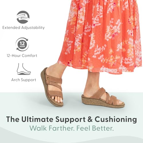 Orthopedic Women's Orthopedic Leather Carrie Sandals2