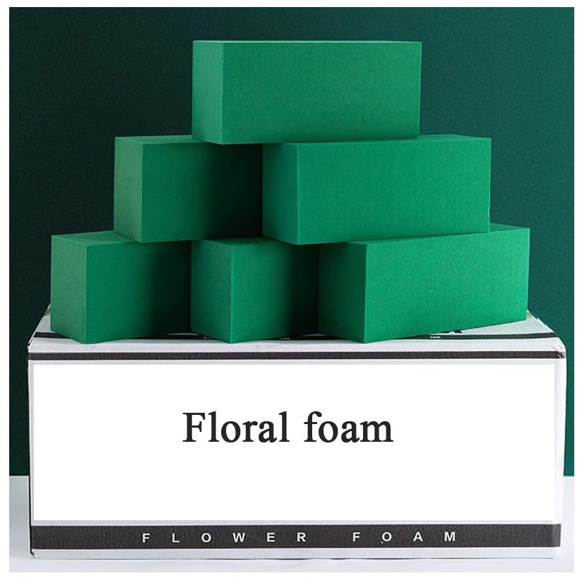 Espuma Floral para Flores Cortadas y Diseños Florales Artesanales