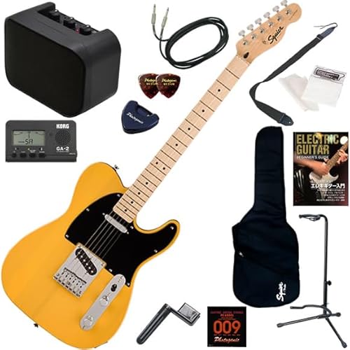 �y�Z�b�g�i�zSquier �G���L�M�^�[���S�ғ��� �~�j�A���v������������y13�_�Z�b�g Sonic Telecaster/BTB�i�o�^�[�X�R�b�`�u�����h�j